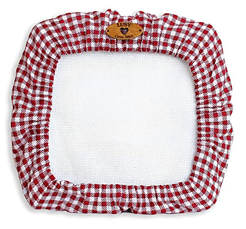 Grime Guard Cross stitch and Personalized wooden tag Cross stitch kit embroidery Cover hoop storage Embroidery organise Qsnap Cover q-snap frames hoops scroll rods woodandcat