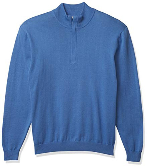 Clique Men's Imatra Half-Zip Sweater Sea Blue Large