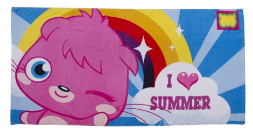 Moshi Monsters Official Poppet Beach-Bath Towel