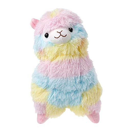 Jack-F 50cm Rainbow Alpaca Plush Toy Llama Alpaca Doll Plush Sheep Stuffed Animals Toy Cushion Doll Lamb Plushie Toys Kids' Plush Pillow Cushion Birthday Jack-F 50cm Rainbow Alpaca Plush Toy Llama Alpaca Doll Plush Sheep Stuffed Animals Toy Cushion Doll Lamb Plushie Toys Kids' Plush Pillow Cushion Birthday