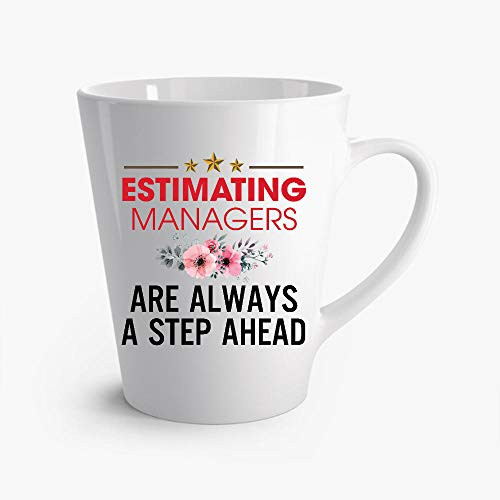 GAVIN Estimating Managers Are Always A Step Ahead Latte Mug 12oz