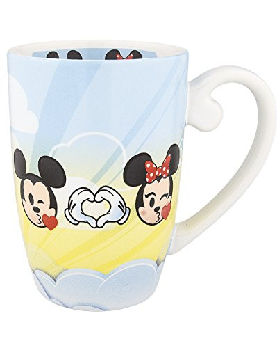 DisneyParks Disney Parks Mickey Minnie Mouse Emoji Mug 16 oz