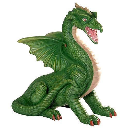 Design Toscano QM2939800 Ormarr Dragon Monster of The Drawbridge Moat Statue Full Color
