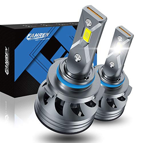 Fahren 9006-HB4 LED Headlight Bulbs 9600LM 300 percent Brighter LED Low Beam Fog Light Bulbs Halogen Replacement 6500K Cool White