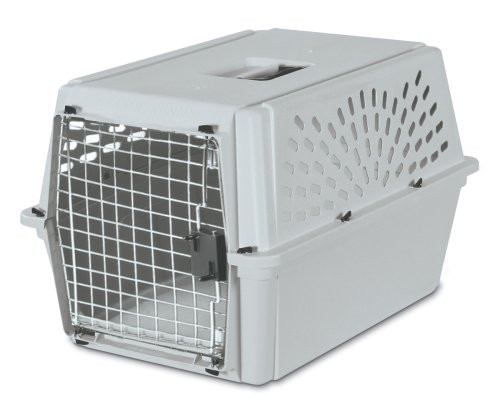 Petmate Medium Traditional Kennel Light Gray