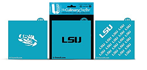 Officially Licensed LSU Culinary Stencil Combo