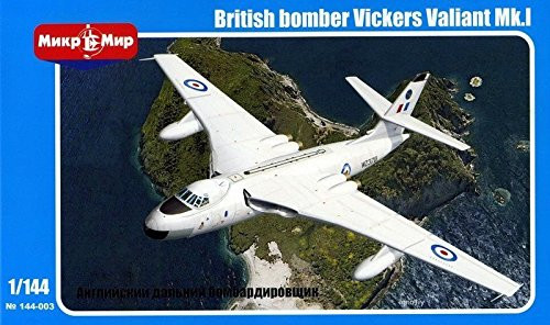 Micro-Mir British Bomber Vickers Valiant MK.I 1-144 144-003