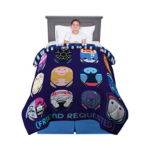 Franco Kids Bedding Super Soft Microfiber Reversible Comforter Twin-Full Size 72" x 86" Ron's Gone Wrong