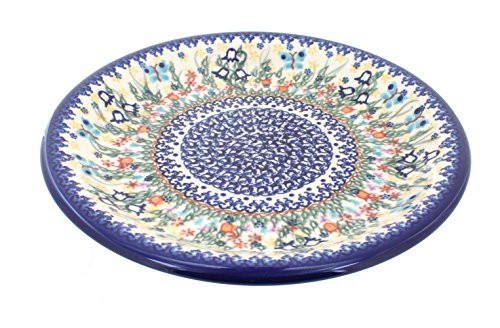 Polish Pottery Garden of Eden Dinner Plate
