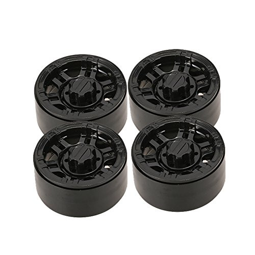 Boliduo AX-616BK 1:10 RC Crawler 1.9 Inch Beadlock Plastic Wheel Rim for Axial SCX10 TAMIYA CC01 RC4WD D90 D110 TF2 RC Model Car Parts