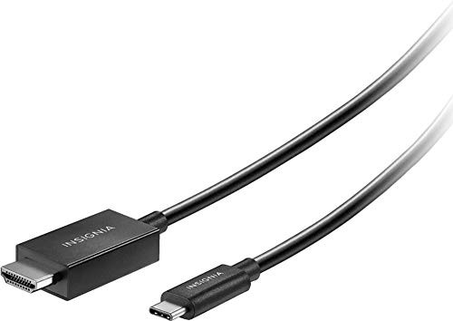 Insignia 6' USB-C to 4K HDMI Cable - Black - Model- NS-PCCXHDMI6 Insignia 6' USB-C to 4K HDMI Cable - Black - Model- NS-PCCXHDMI6