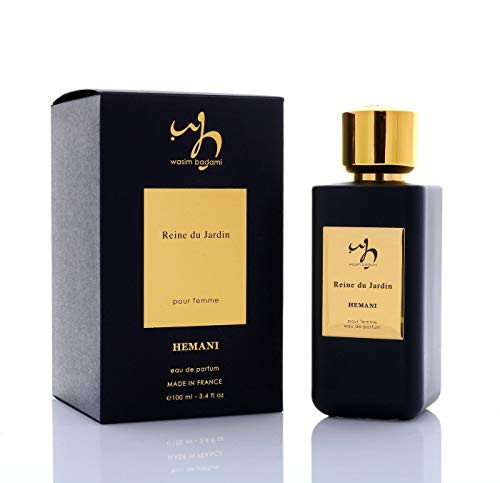 WB BY HEMANI Reine D Jardin Perfume For Her  3.4 Fl Oz  Premium  and  Fine Quality French Fragrance  Dreamy Hot Pick  and  Long Lasting  Exceptionally Spicy Floral  and  Woody  An Exclusive Wear For Every Noble Women  Eau de Parfum