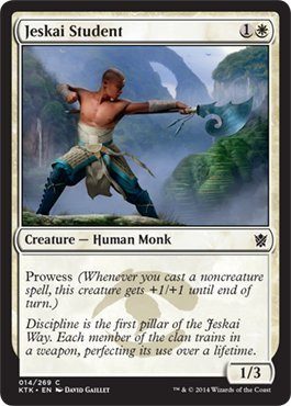 Magic The Gathering - Jeskai Student -14-269- - Khans of Tarkir