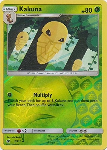 Kakuna - 2-111 - Uncommon - Reverse Holo