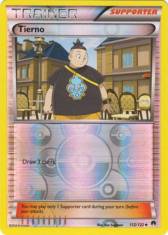 Pokemon - Tierno -112-122- - XY Breakpoint - Reverse Holo