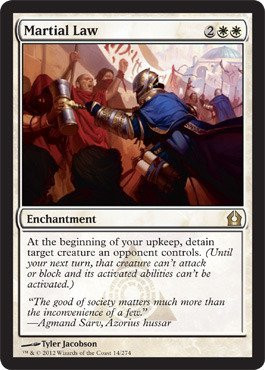Magic- the Gathering - Martial Law -14- - Return to Ravnica - Foil