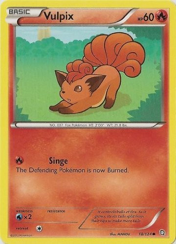 Pokemon - Vulpix -18- - BW - Dragons Exalted
