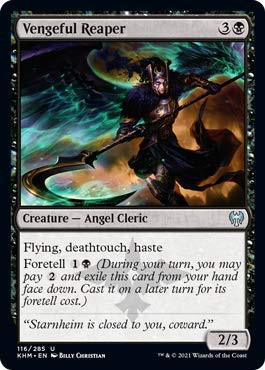 Magic- The Gathering - Vengeful Reaper - Kaldheim