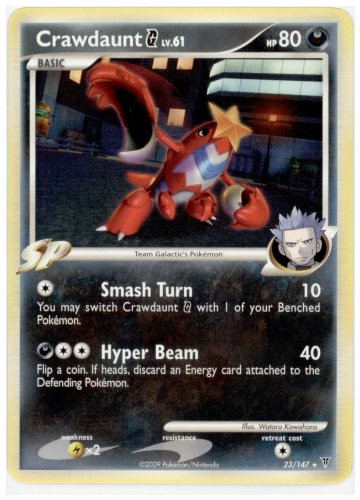 Pokemon - Crawdaunt -G- -23- - Supreme Victors - Reverse Holo