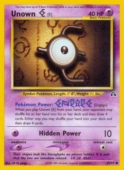 Pokemon - Unown -E- -67- - Neo Discovery