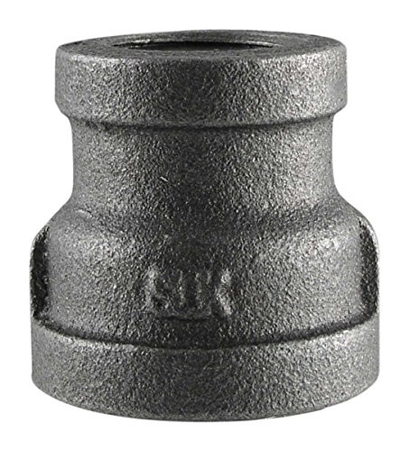 B K Mueller 521-310BG 1-4" x 1-8" Coupling Malleable Black Iron