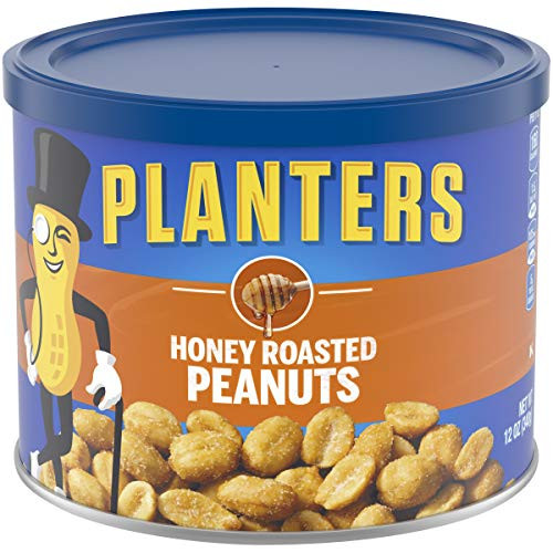 Planters Honey Roasted Peanuts -12 oz Jars-