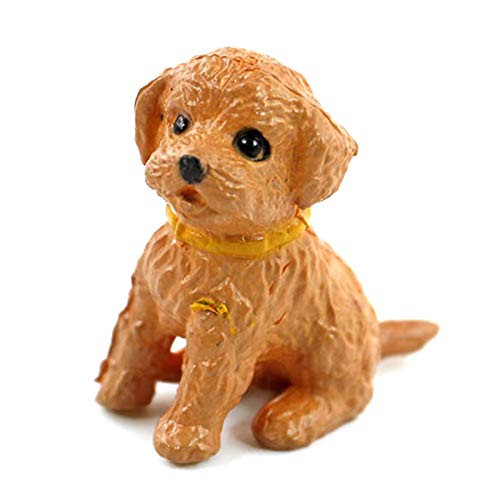 BARMI 1-12 Mini Cartoon Dog Puppy Simulation Dollhouse Miniature Home Decor Model ToyPerfect DIY Dollhouse Toy Gift Set E