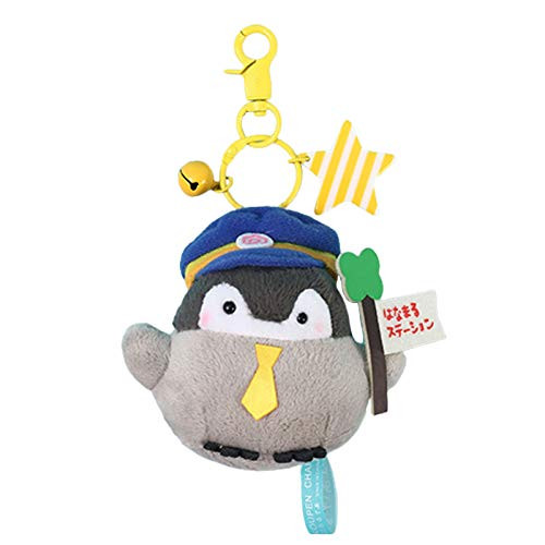 BARMI Cute Penguin Design Stuffed Plush Doll Pendant Key Chain Holder Keyring GiftPerfect Best for Child Birthday Gift Kids Early Learning E