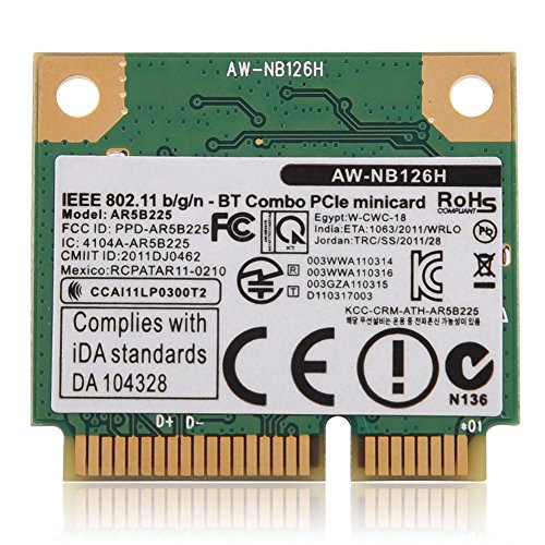 WiFi 2 in 1 Wireless Card 2.4GHz Wireless Module for Mini PCI-E Card Slot Mini PCI-E WiFi Network Card WiFi 2 in 1 Wireless Card 2.4GHz Wireless Module for Mini PCI-E Card Slot Mini PCI-E WiFi Network Card