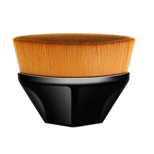 Foundation Makeup Hexagon Face Flat Top Brush High-Density Multifunctional for Flawless Powder Blending Liquid or Cream Cosmetics with Portable Case Foundation Makeup Hexagon Face Flat Top Brush High-Density Multifunctional for Flawless Powder Blending Liquid or Cream Cosmetics with Portable Case