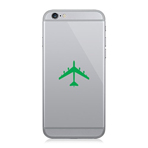 RDW Pair of B-52 Stratofortress Cell Phone Stickers Mobile Bomber b52 V2 - Green