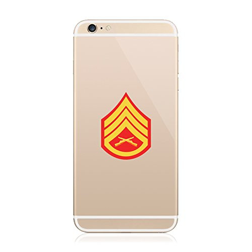 fagraphix 2X - E-6 Staff Sergeant Insignia Cell Phone Sticker Die Cut Decal FA Vinyl