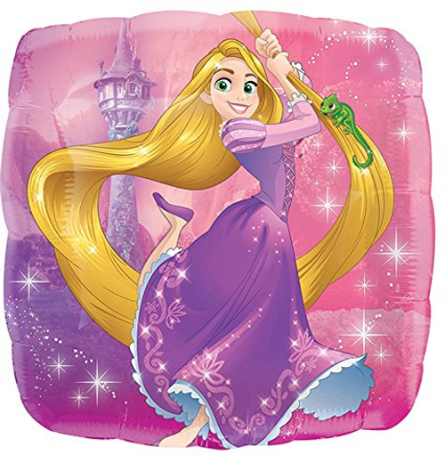 Anagram 17" Rapunzel Foil Balloon Tangled Multicolor Anagram 17" Rapunzel Foil Balloon Tangled Multicolor