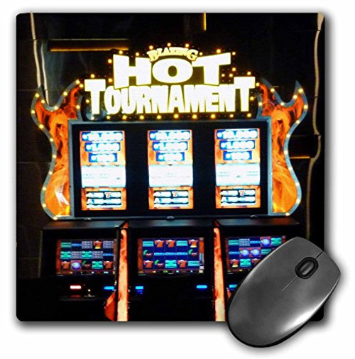 3dRose LLC 8 X 8 X 0.25 Inches Hot Slots Mouse Pad -mp-28381-1-