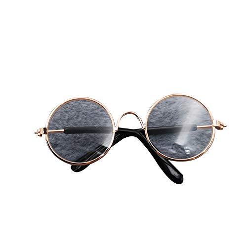 BARMI Dollhouse Accesory 1-6 Scale Miniature Doll GlassesMini High Simulation Fashion Accessories Toy for Doll Perfect DIY Dollhouse Toy Gift Set White B