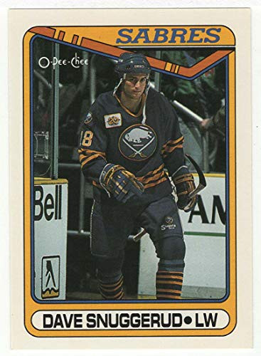 Dave Snuggerud RC -Hockey Card- 1990-91 O-Pee-Chee  340 NM-MT