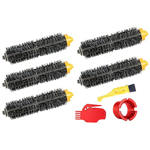 MZY LLC 5 x Bristle Brush for iRobot Roomba 600 700 Series Vacuum Cleaning Robots Roomba 620 630 650 660 680 760 770 780 790