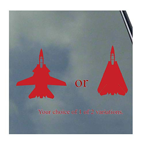 F-14 Tomcat Pilot Top Vinyl Sticker Decal USA Navy Veteran Deset Storm