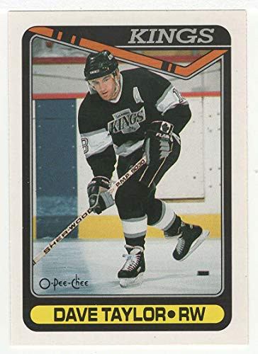 Dave Taylor -Hockey Card- 1990-91 O-Pee-Chee  314 NM-MT