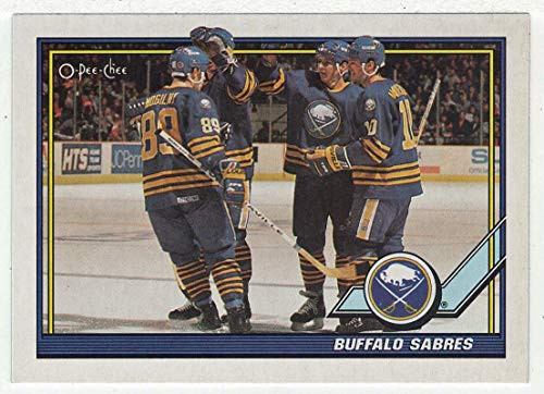 Buffalo Sabres Team -Hockey Card- 1991-92 O-Pee-Chee  32 NM-MT