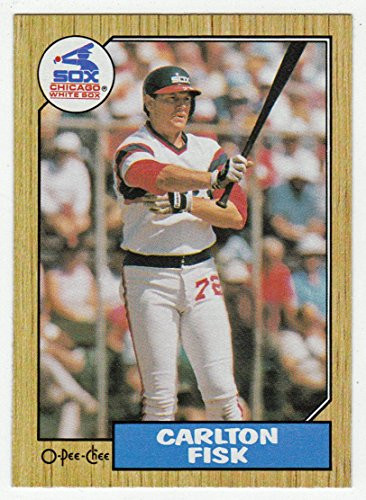 Carlton Fisk -Baseball Card- 1987 O-Pee-Chee  164 NM-MT