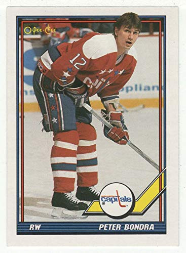 Peter Bondra -Hockey Card- 1991-92 O-Pee-Chee  362 NM-MT