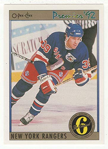 Doug Weight - New York Rangers Checklist -Hockey Card- 1991-92 O-Pee-Chee Premier  139 NM-MT