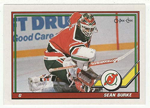 Sean Burke -Hockey Card- 1991-92 O-Pee-Chee  67 NM-MT