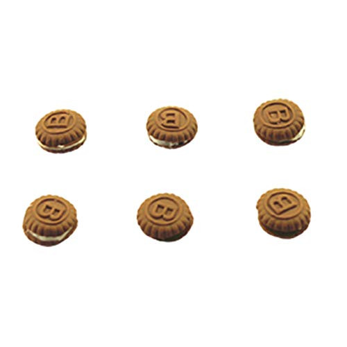 BARMI 6Pcs Food Play Scene Miniature Cookies Model Toy Dollhouse Accessories DIY CraftPerfect DIY Dollhouse Toy Gift Set E