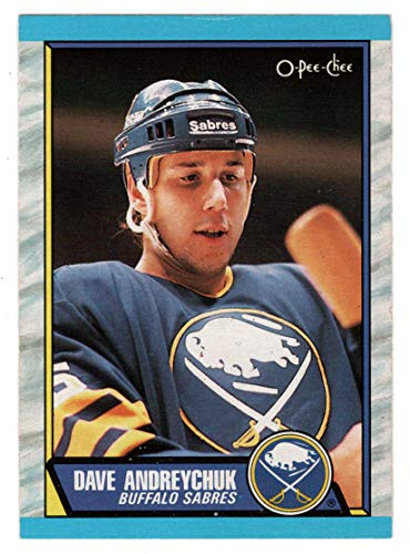 Dave Andreychuk - Buffalo Sabres -Hockey Card- 1989-90 O-Pee-Chee  106 Mint