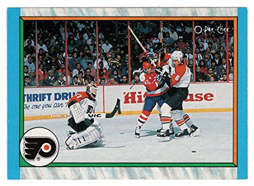 Philadelphia Flyers Team Stat Card -Hockey Card- 1989-90 O-Pee-Chee  311 Mint