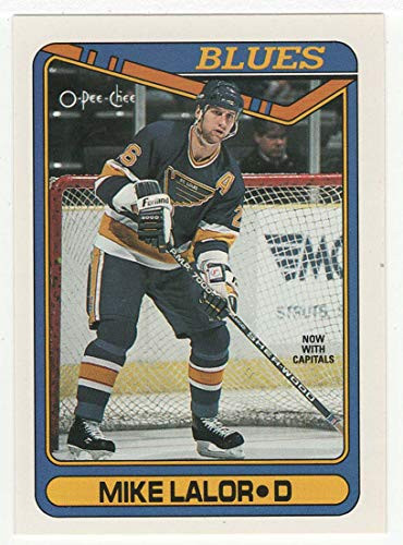 Mike Lalor RC -Hockey Card- 1990-91 O-Pee-Chee  341 NM-MT