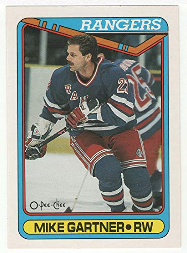 Mike Gartner -Hockey Card- 1990-91 O-Pee-Chee  373 NM-MT