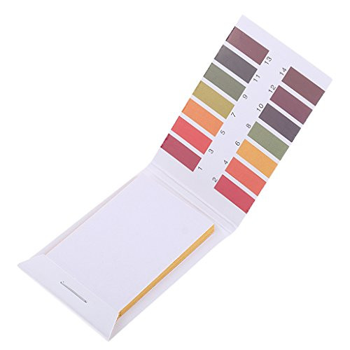 PH 1-14 Test Paper Litmus Strips Tester for Saliva Water Soil Testing